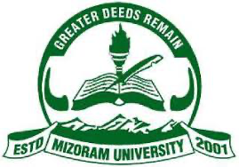 Mizoram University Admission 2020